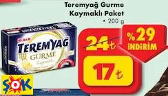 TEREMYAĞ GURME KAYMAKLI PAKET 200 G TEREMYAĞ GURME KAYMAKLI PAKET 200 G